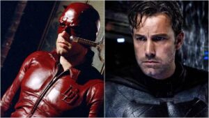 Ben Affleck - Demolidor (Marvel) e Batman (DC Comics)