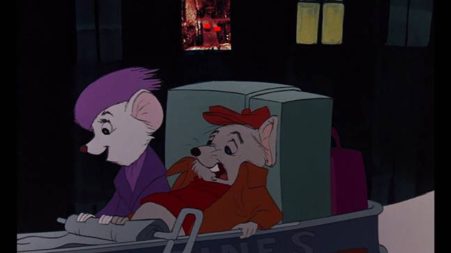 Bernardo e Bianca The Rescuers Mensagem Subliminar Easter Eggs