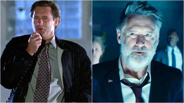  Bill Pullman - Independence Day (1996) e Independence Day: O Ressurgimento (2016)