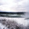 Cataratas do Niágara durante o inverno