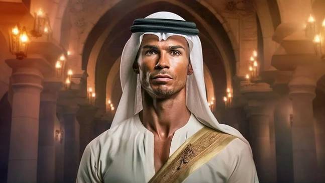 Cristiano Ronaldo árabe