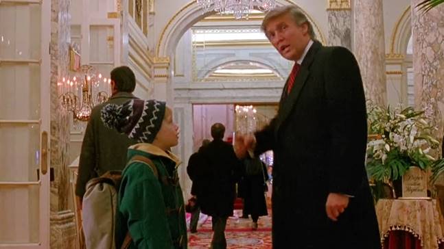 Donald Trump Macaulay Culkin