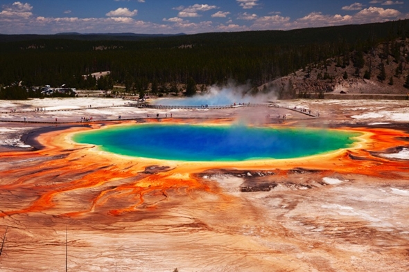 Gran Prismatic Spring - Yellowstone National Park