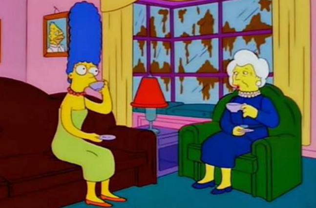 Marge-Simpson-e-Barbara-Bush