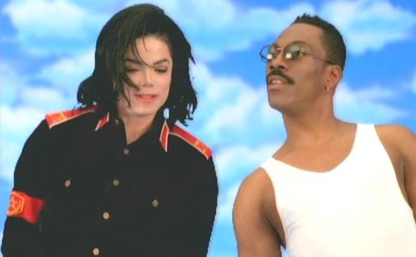 Michael Jackson e Eddie Murphy