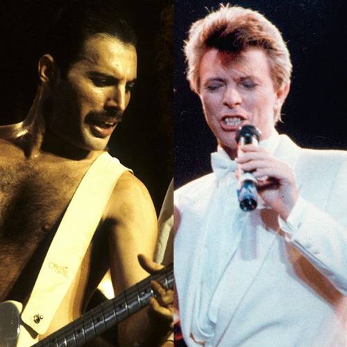 Queen, Freddie Mercury e David Bowie