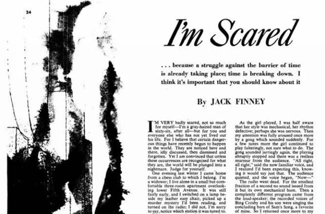 I'm Scared, Jack Finney