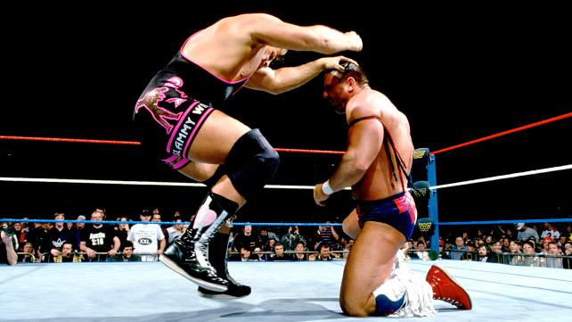 British Bulldog vs Owen Hart - European Title