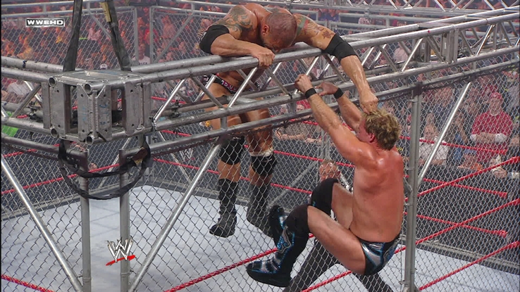 Jericho vs Batista - Steel Cage