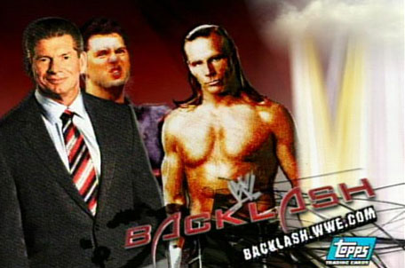 Shane McMahon & Vince McMahon vs Shawn Michaels & Deus