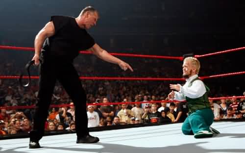 Vince McMahon e Hornswoggle