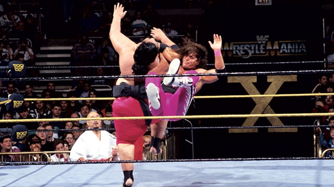 Bret Hart vs. Yokozuna (WrestleMania X)