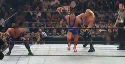 Chris Jericho Vs Kurt Angle Vs Chris Benoit (Wrestlemania 2000)