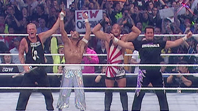 ECW originals, The Sandman, Sabu, Rob Van Dam e Tommy Dreamer