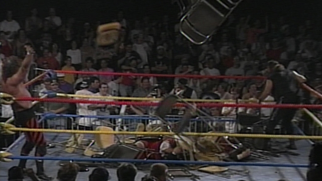 Incidente das cadeiras no ringue, ECW