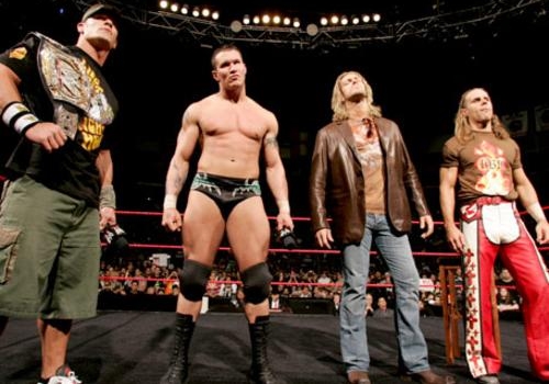 John Cena vs. Shawn Michaels vs. Edge vs. Randy Orton - Backlash 2007