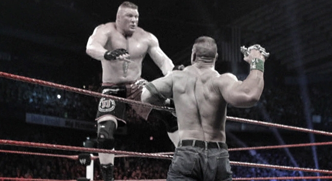 Brock Lesnar vs. John Cena Extreme Rules 2012