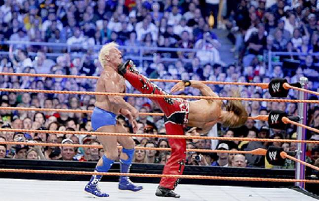 Shawn Michaels vs. Ric Flair - WrestleMania 24