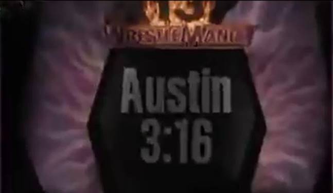 Stone Cold Steve Austin WrestleMania 13 Entrada