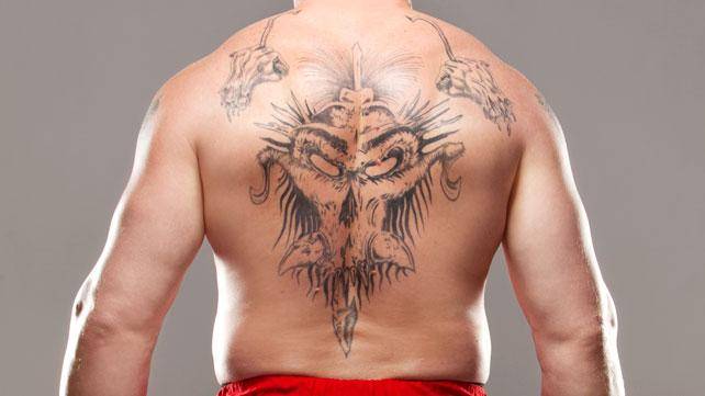 Tatuagens WWE - Brock Lesnar 2