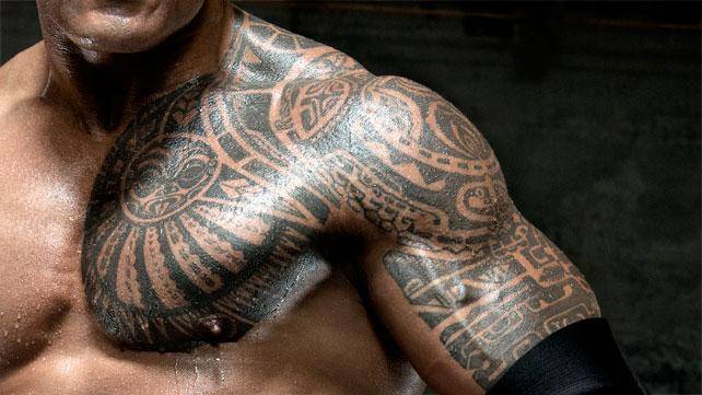 Tatuagens WWE - Dwayne The Rock Johnson