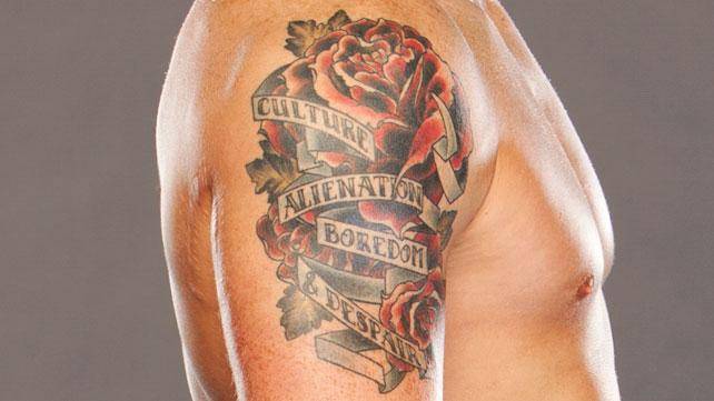 Tatuagens WWE - Wade Barrett